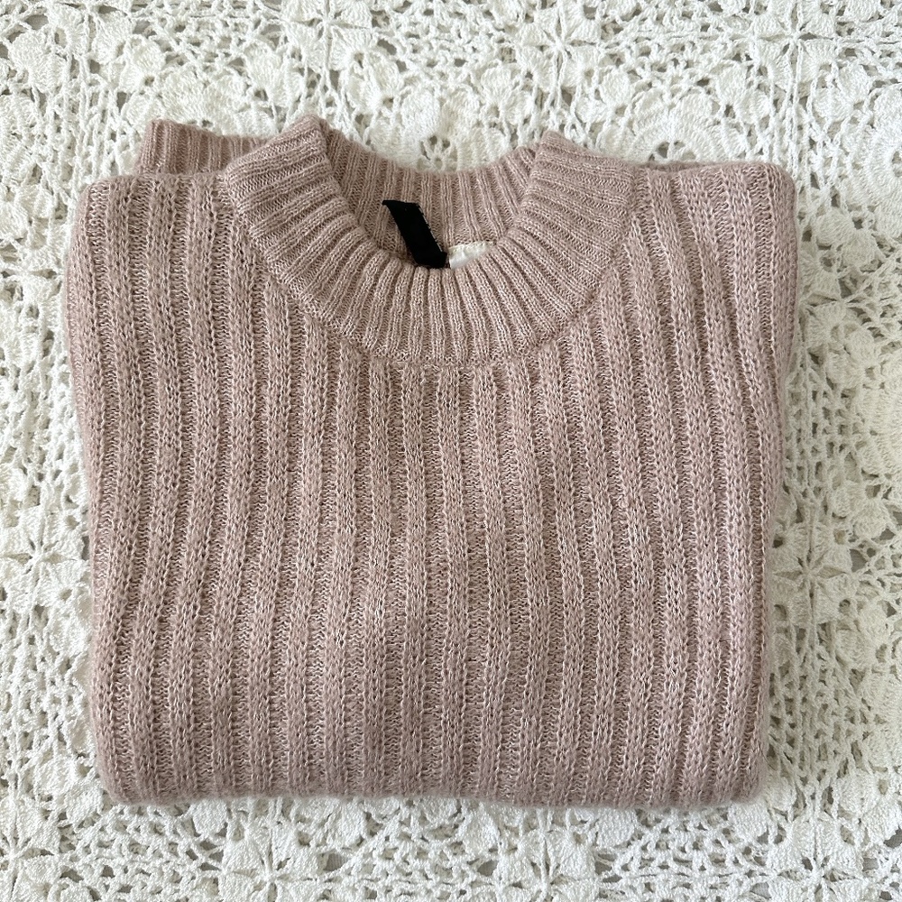 H&M Pink Knit Cardigan
